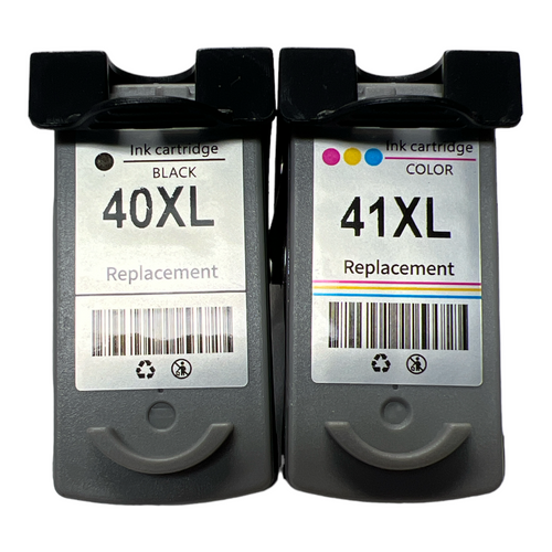 Remanufactured Ink Cartridge Replacement for Canon PG-40XL CL-41XL High Yield Canon PIXMA MP140 iP2600 MP150 MP160 Printer