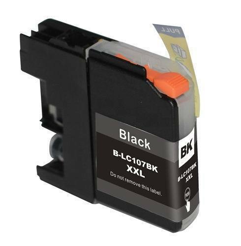 Compatible LC-107 BLACK Ink Cartridge For Brother MFC-4510DW MFC-J4610DW
