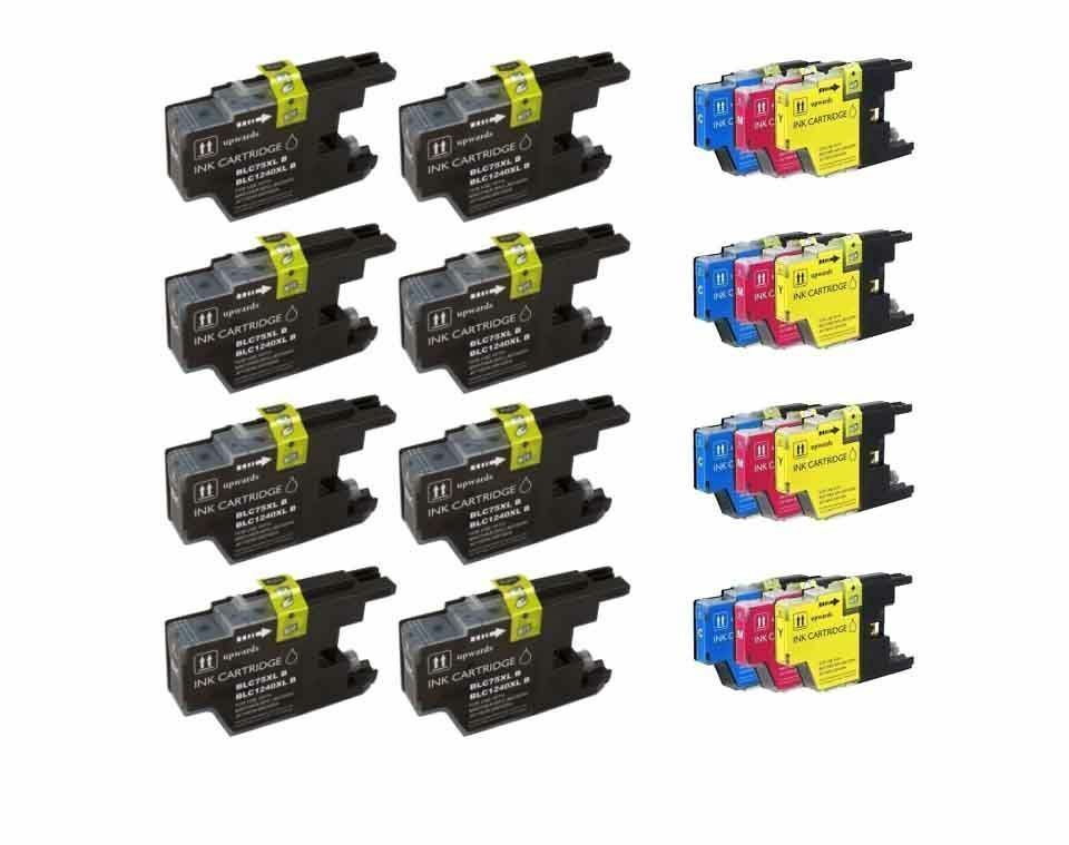 20-Pack LC75 Ink Cartridges For Brother MFC-J280W, J425W, J430W, J435W, J625 Printers