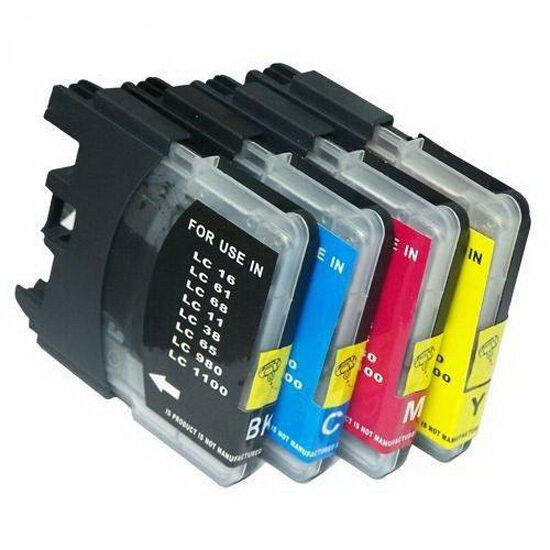 24 Ink Inkjet LC-65 For Brother LC-61 DCP-195C DCP-6690CW MFC-J615W