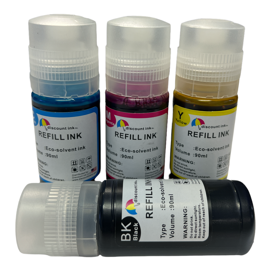 Eco Solvent Water Base Ink 6 Colors 240ml shops for (E) Printer model Artisan 700, 710, 725, 730, 6 Bottles