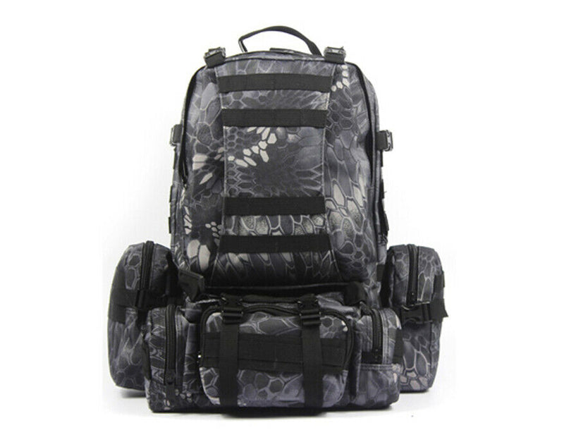 55L Sport Outdoor Military Rucksacks Tactical Backpack Camping Hiking