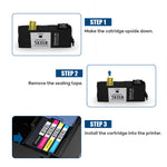 4 Pack Remanufactured Ink Cartridge for Epson Workforce pro WF7840 WF7820 WF7310 EC-C7000 wf-7840 wf-7820 T812 812 XL Printer