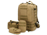 55L Sport Outdoor Military Rucksacks Tactical Backpack Camping Hiking